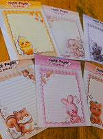 Load image into Gallery viewer, Ateez Aniteez Note Paper - 10 sheets
