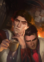 Load image into Gallery viewer, Viktor and Jayce Nap | Arcane
