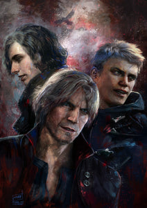 Dante, Nero, V | Devil May Cry