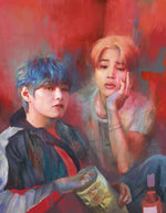 Load image into Gallery viewer, &#39;Honey Chip Thief&#39; V and Jimin | BTS
