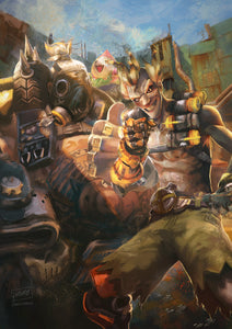 Junkrat and Roadhog | Overwatch