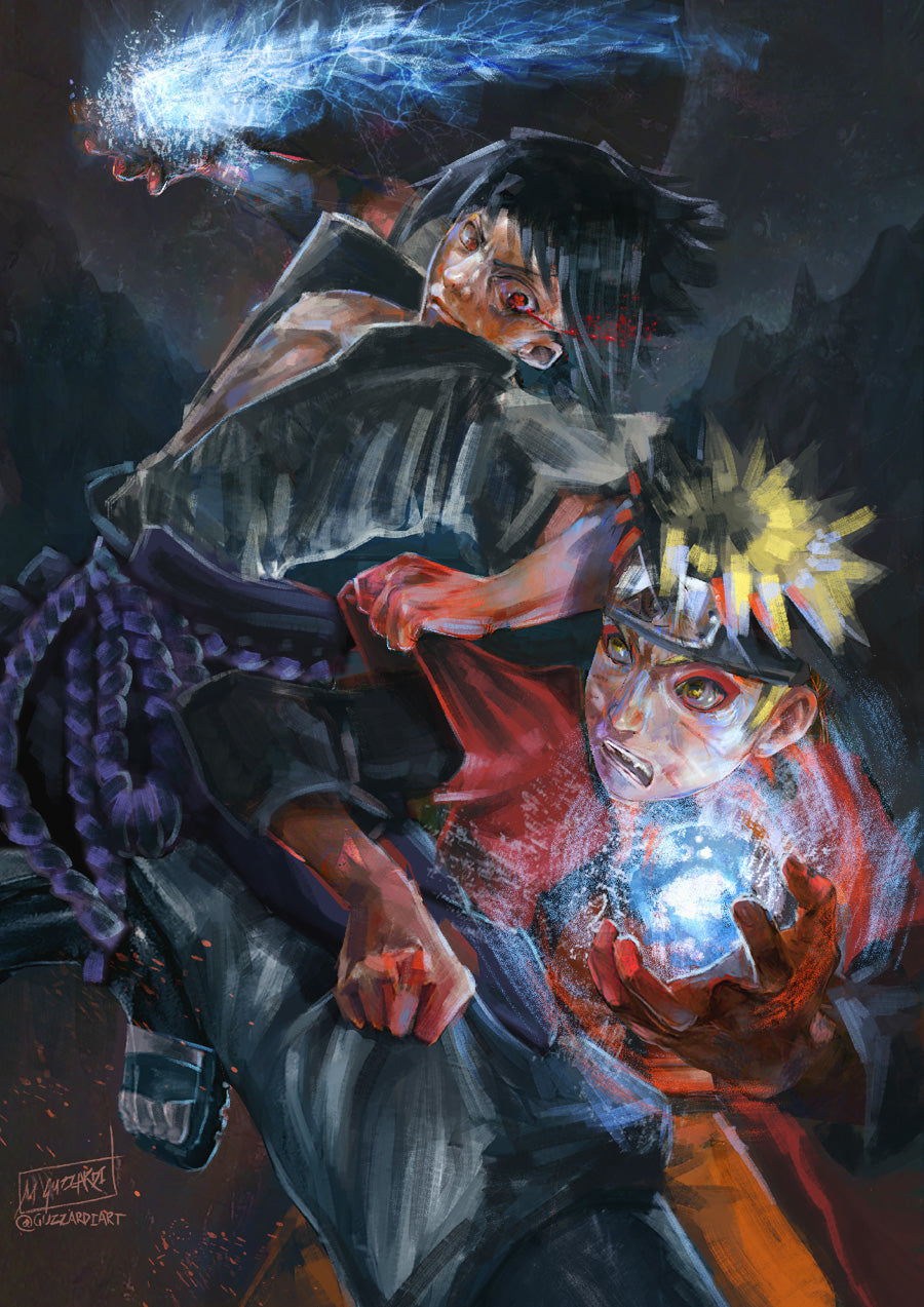 Naruto and Sasuke Battle | Naruto