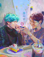 Load image into Gallery viewer, &#39;Let me take a picture of it first&#39; V Taehung and JHope | BTS
